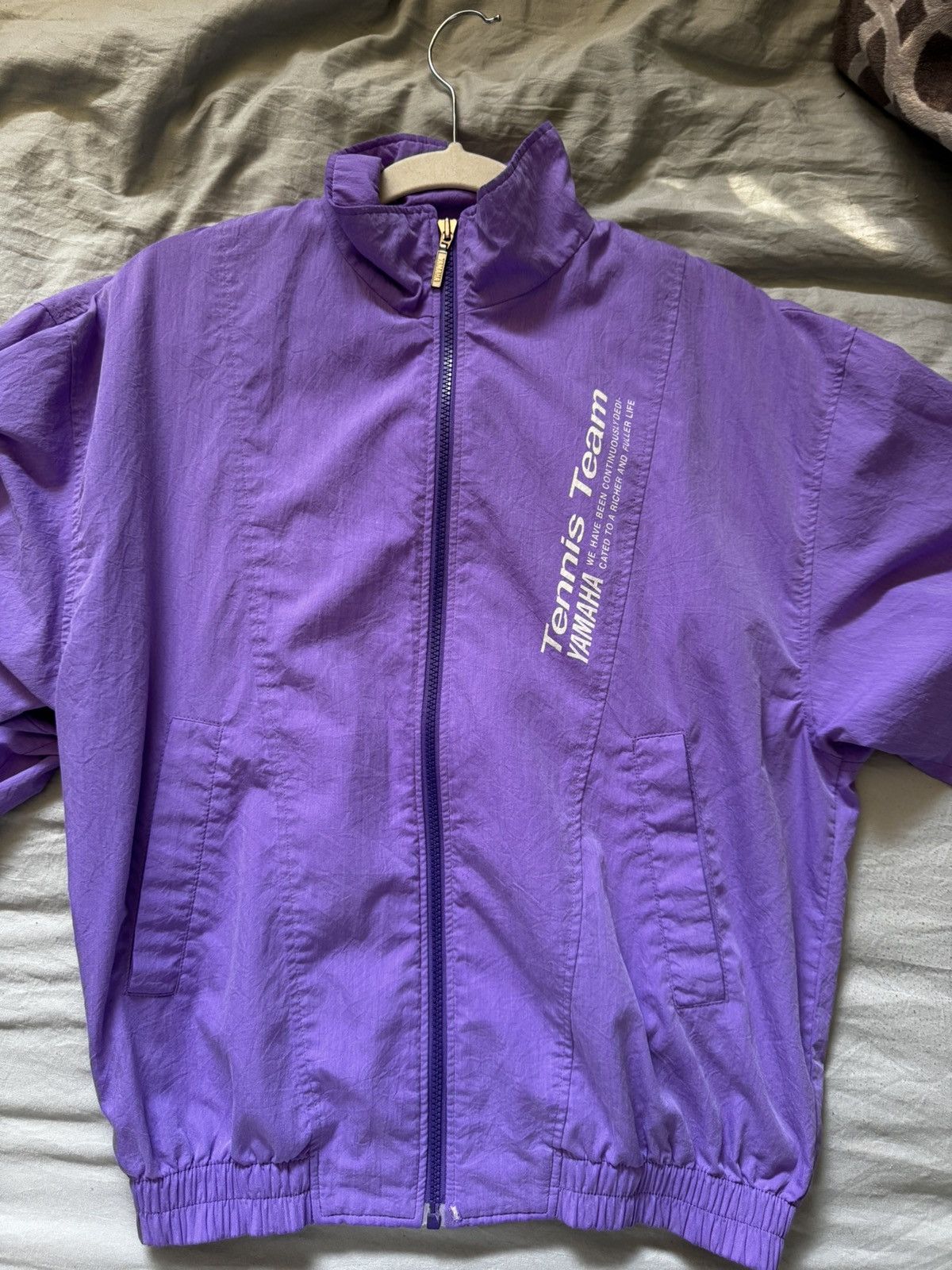Yamaha Yamaha Vintage tennis windbreaker jacket Size US M / EU 48-50 / 2 - 3 Thumbnail