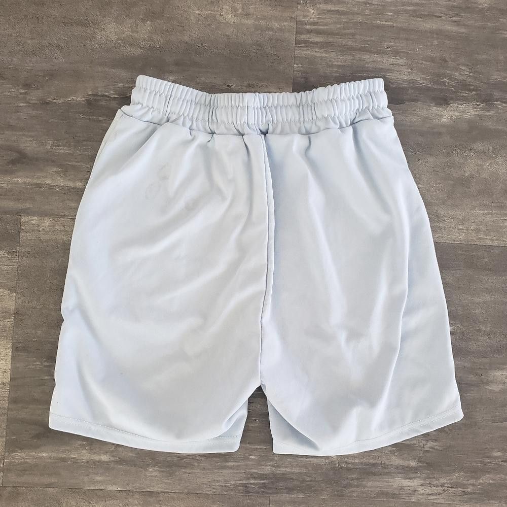 Designer Light Blue Long Lounge Sweat Short Size 28" / US 6 / IT 42 - 2 Thumbnail