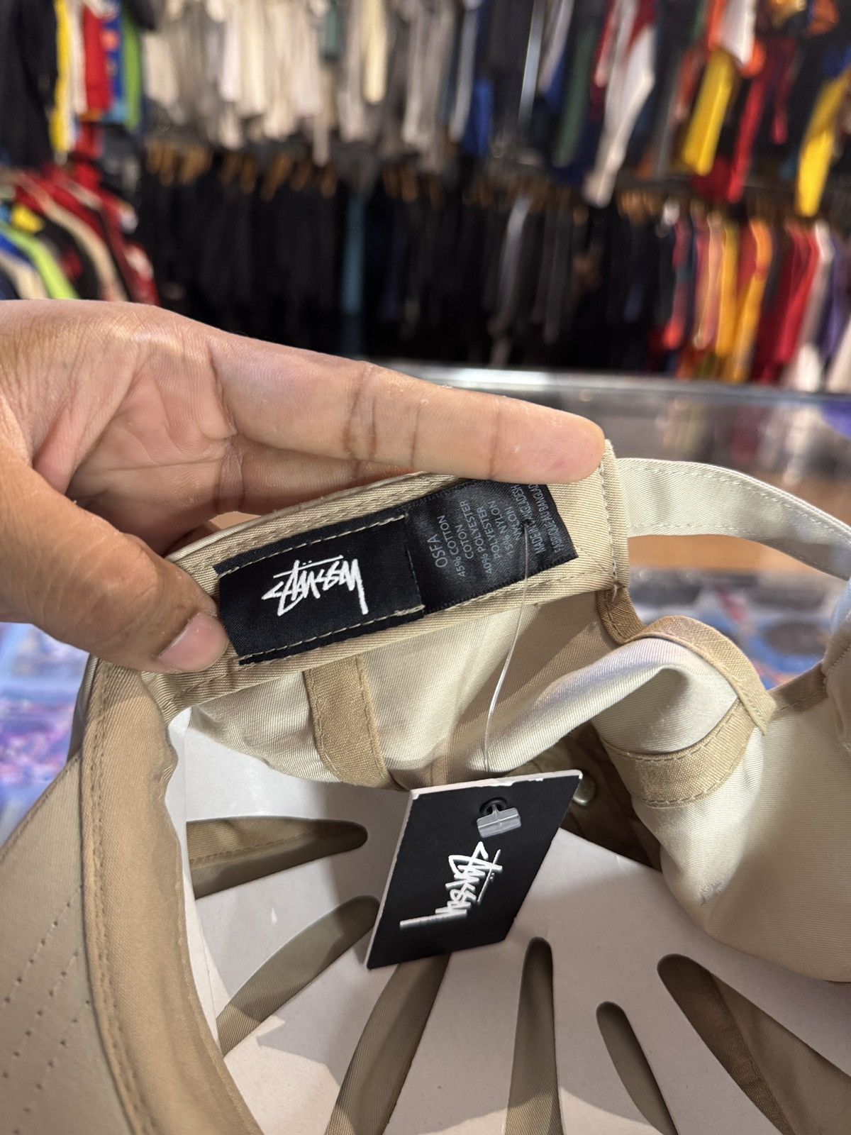 Stussy STUSSY LOW PRO CAP Size ONE SIZE - 5 Thumbnail