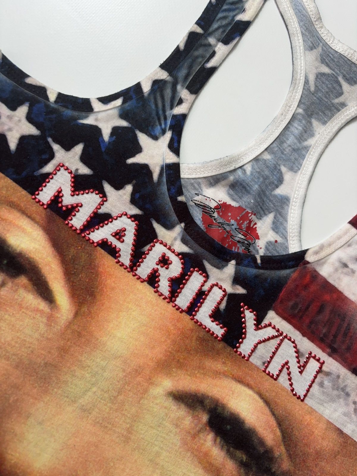 Other × Vintage MARILYN MONROE VINTAGE PRINTED FACE TANK TOP MERCH 00s Size S / US 4 / IT 40 - 5 Thumbnail