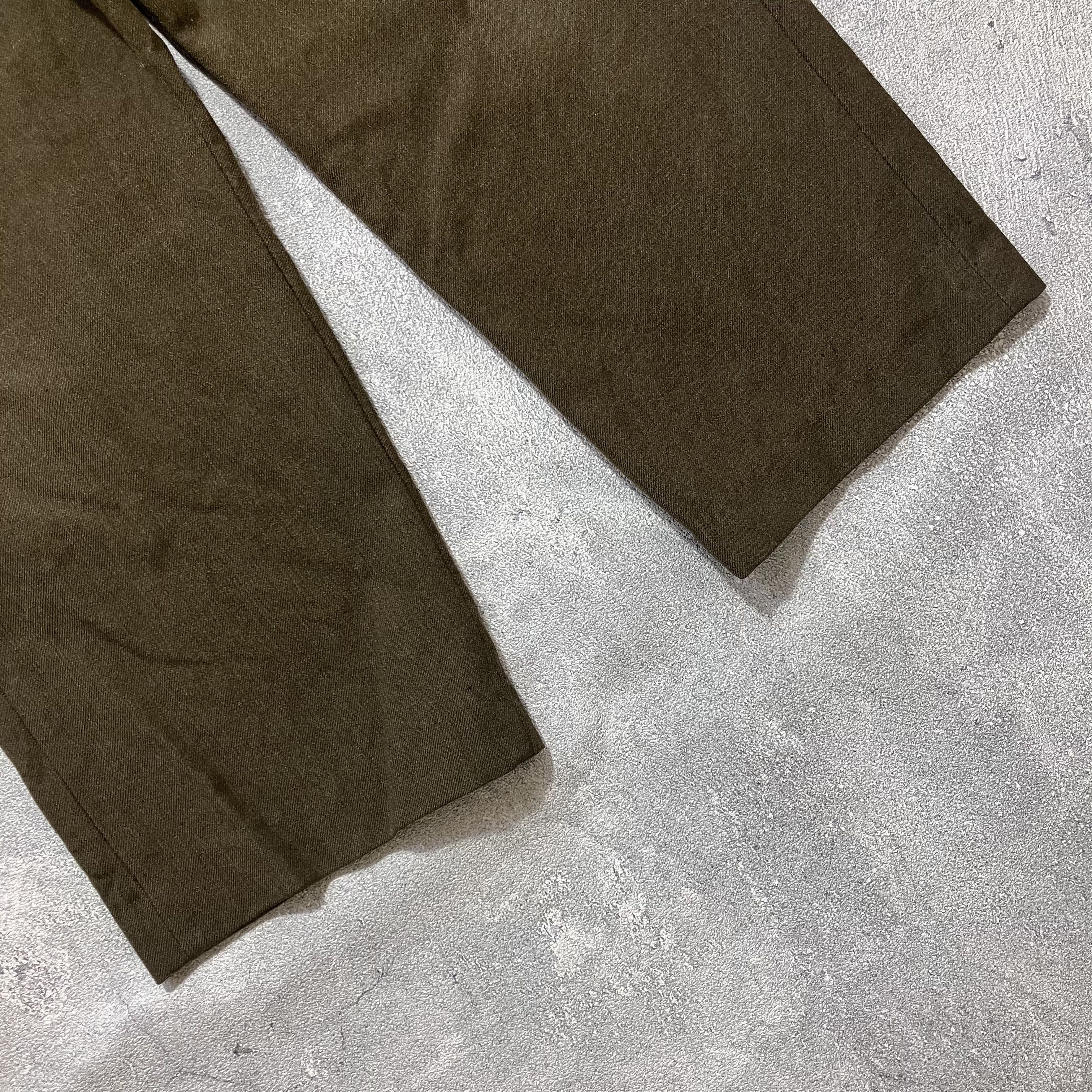 The Real McCoy's 1950 Vintage Korean War US Army OG wool trousers Size US 32 / EU 48 - 4 Thumbnail