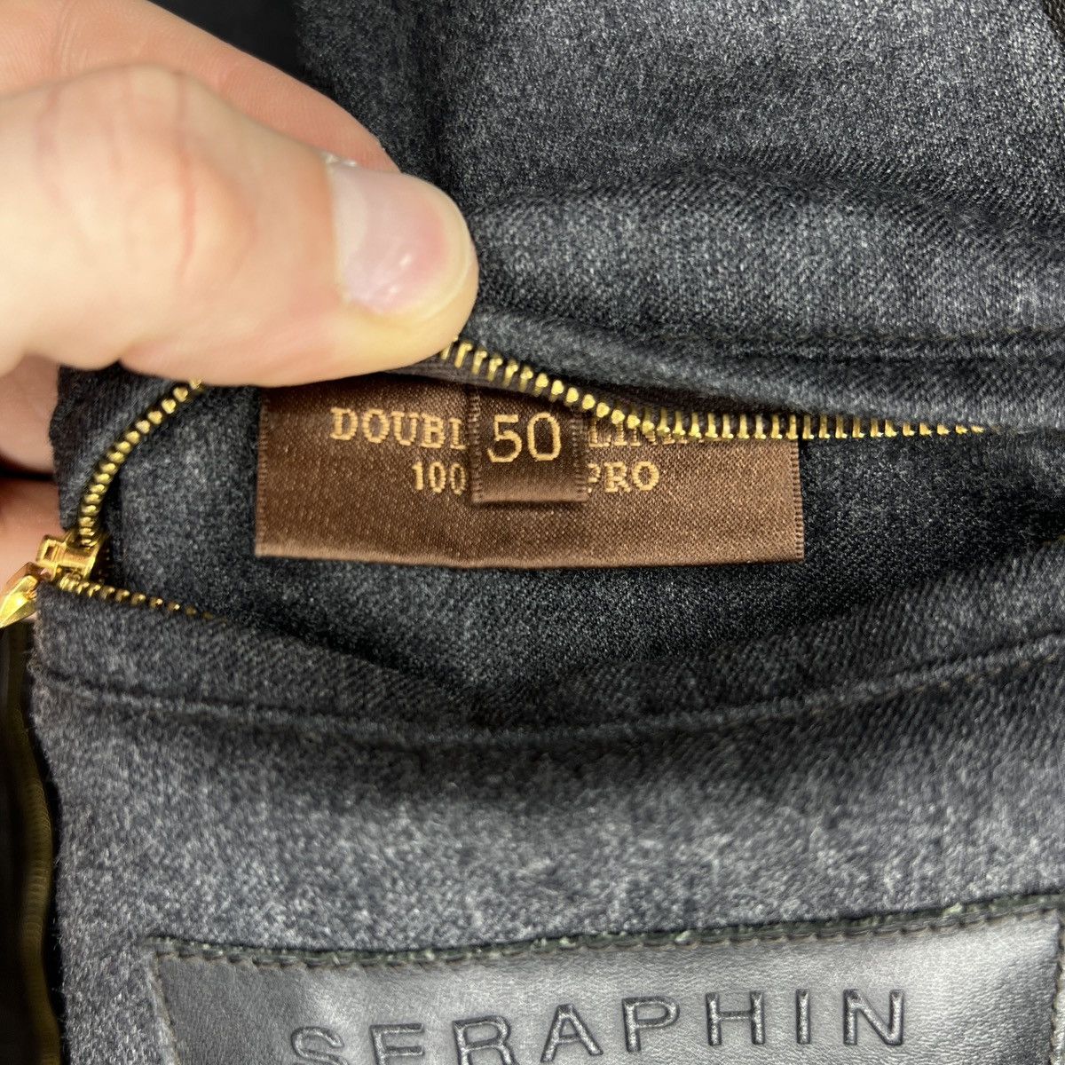 SERAPHIN Seraphin Manufacture Lamb Leather Cupro Jacket Brown Size US M / EU 48-50 / 2 - 15 Thumbnail