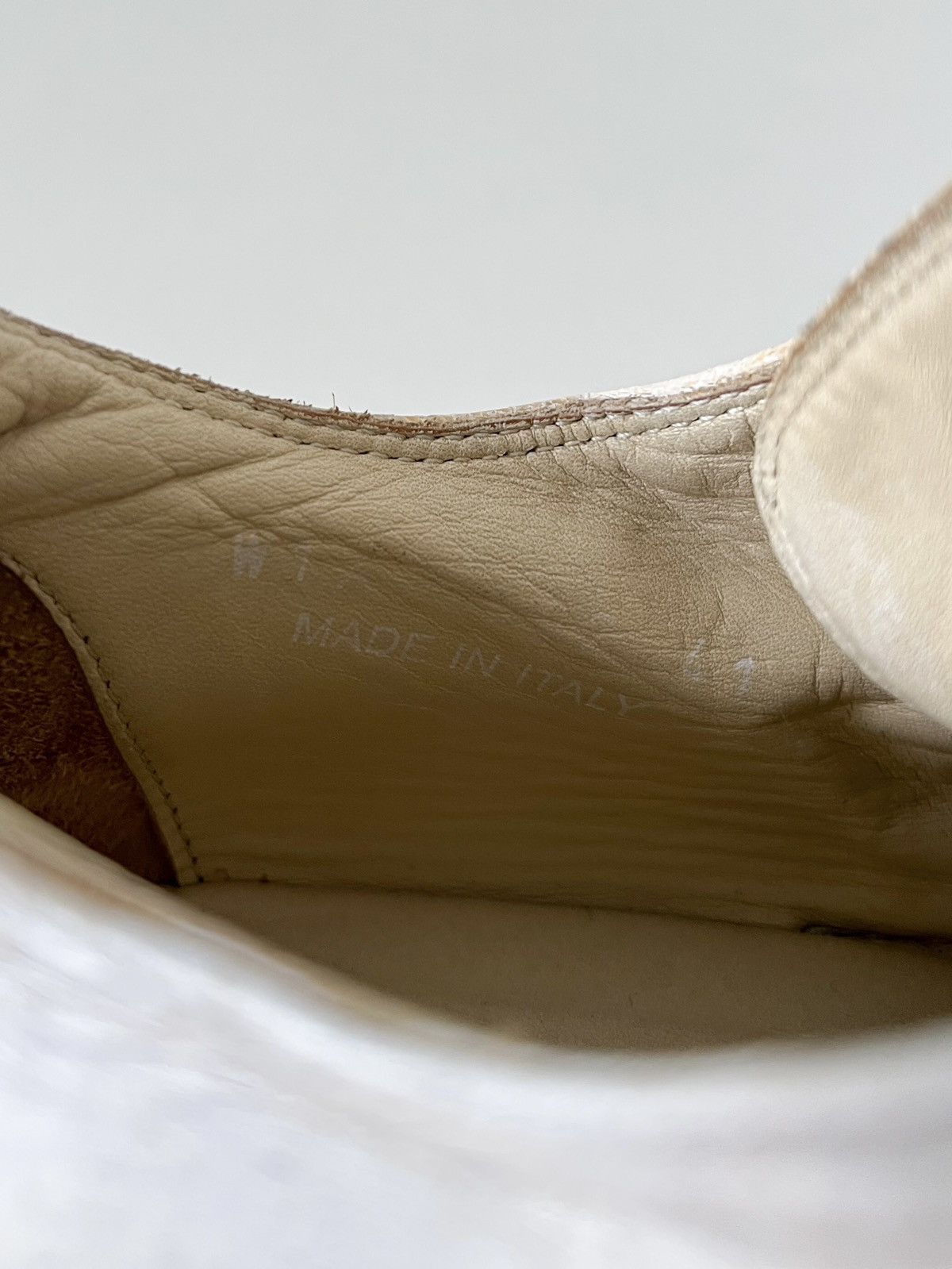 Rick Owens Rick Owens White Painted Leather Low Ramones Size US 8 / EU 41 - 20 Thumbnail