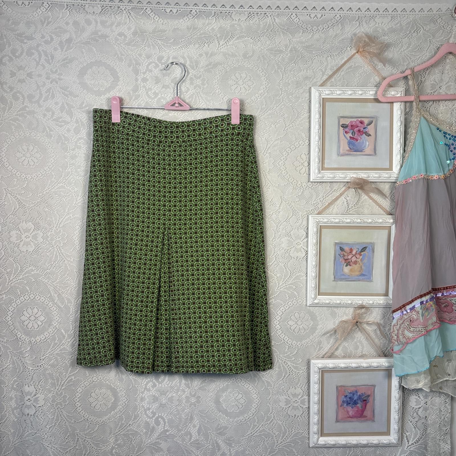 Boden y2k office siren green fairy core skirt Size 34" / US 12 / IT 48 - 1 Thumbnail