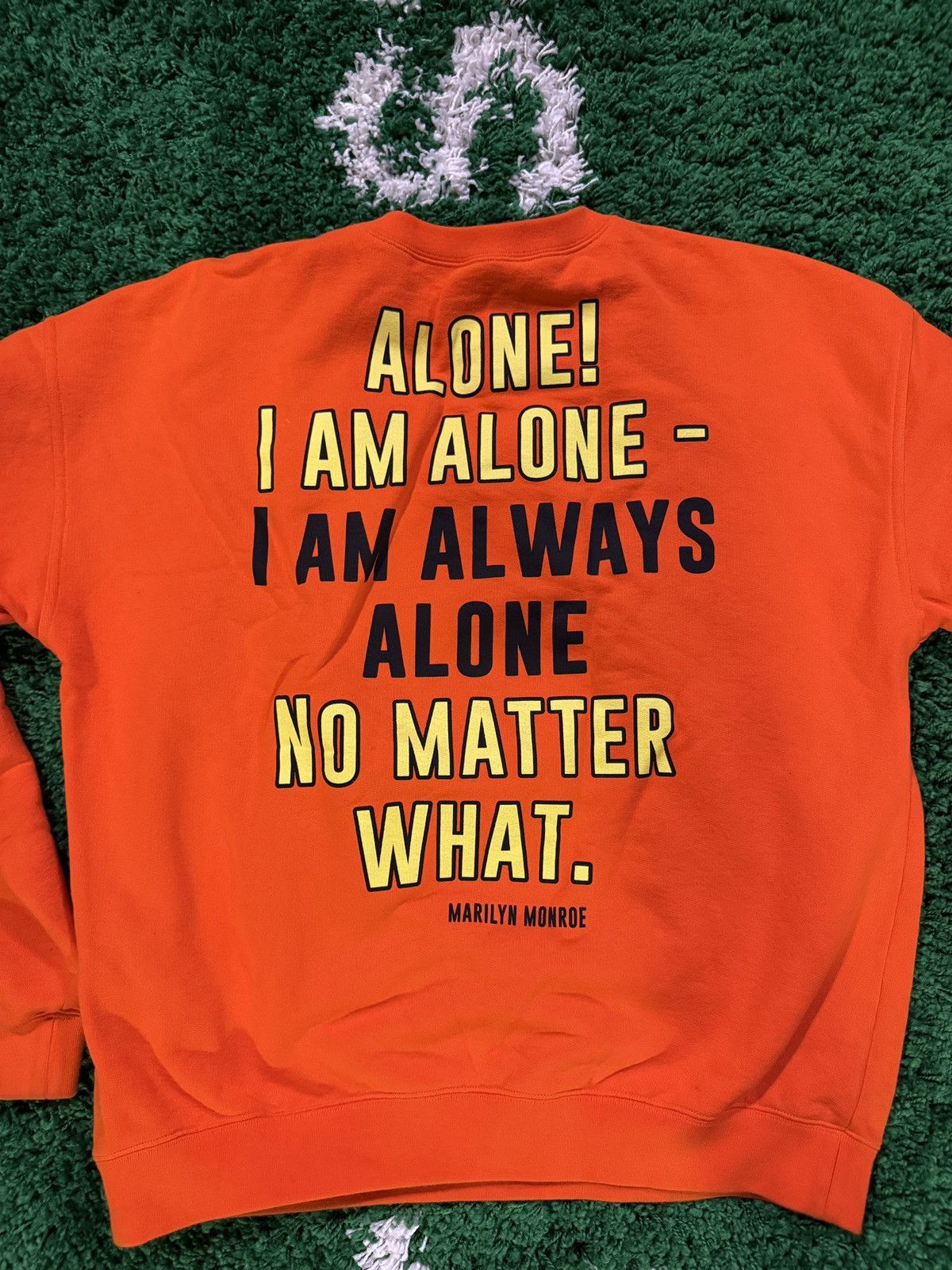 Gucci Gucci Marilyn Monroe “Alone” Crewneck Size US M / EU 48-50 / 2 - 2 Thumbnail