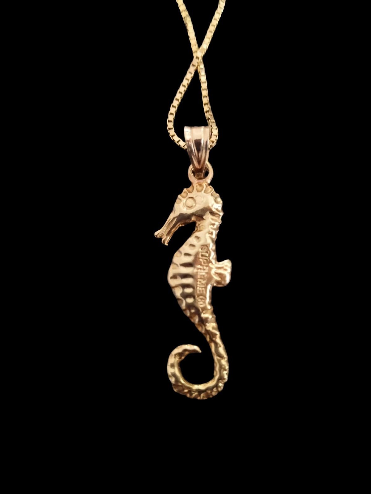 Supreme Seahorse タツノオトシゴ ネックレス 14K supreme ネックレス シーホース Supreme Seahorse タツノオトシゴ