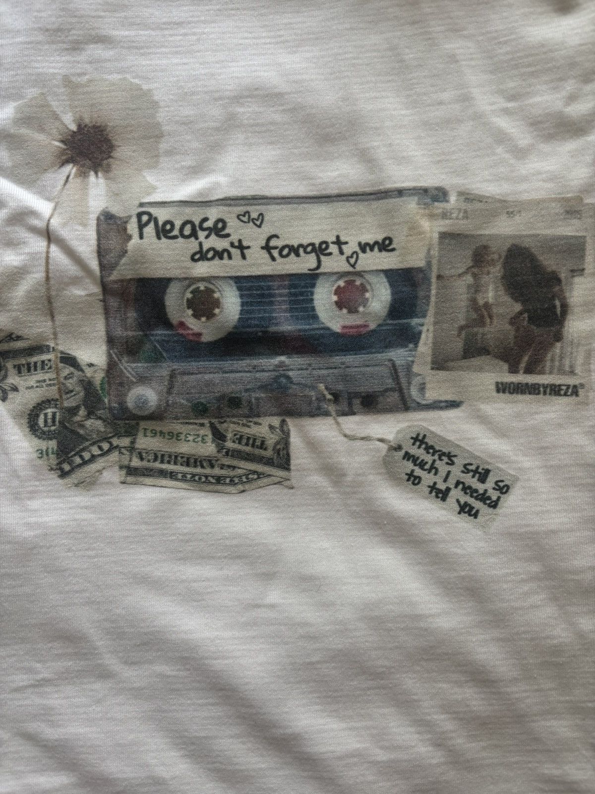 Other Wornbyreza tshirt “please don’t forget me” Size US S / EU 44-46 / 1 - 2 Thumbnail