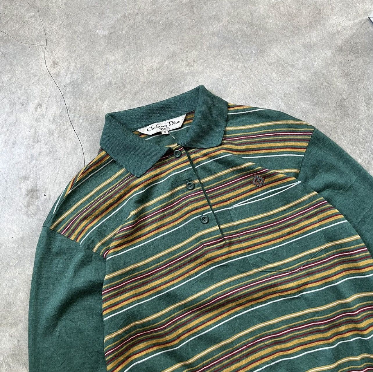 Vintage Christian Dior Sport Polos Longsleeve Shirt