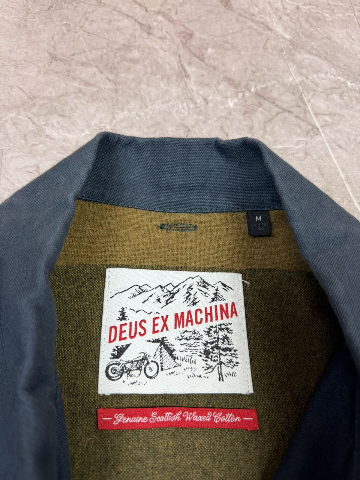 Deus Ex Machina Deus Ex Machina Flood Waxed Cotton Jacket Halley Stevensons Size US M / EU 48-50 / 2 - 8 Thumbnail