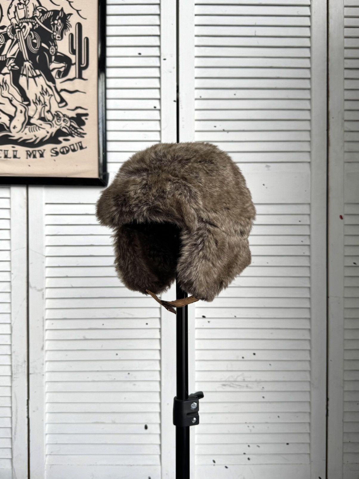 Vintage Next Faux Fur Trapper Ushanka Hat Brown Winter Size ONE SIZE - 7 Thumbnail