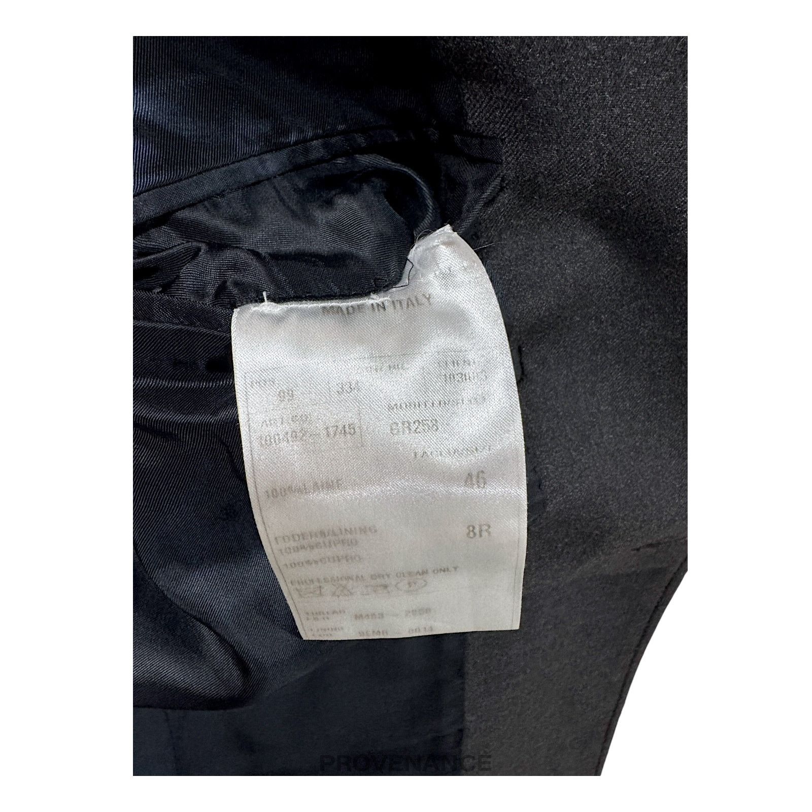 Lanvin 🔴 Lanvin Grosgrain Trim Blazer Jacket Coat - Grey 36 46 Size US S / EU 44-46 / 1 - 12 Thumbnail