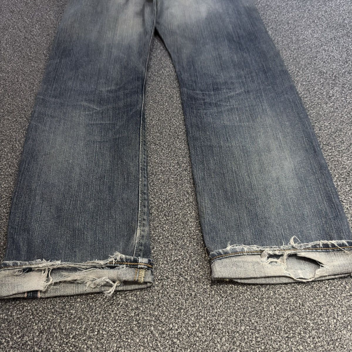 Kapital 🇯🇵 Vintage Selvedge 90s Edwin 505zx Faded Aging Denim Size US 34 / EU 50 - 12 Thumbnail