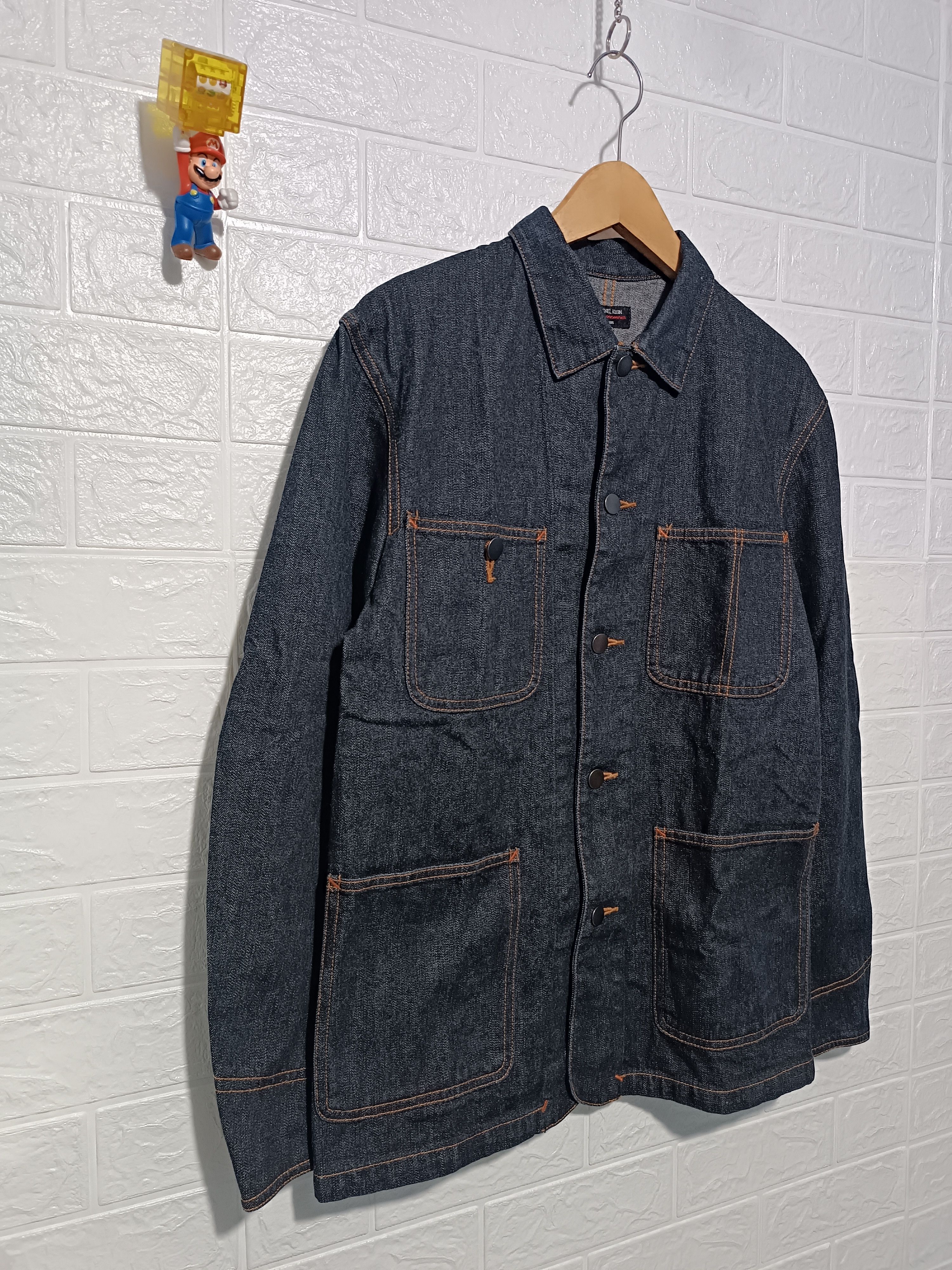 Japanese Brand Japanese Dry Indigo Denim Chore Jacket Size US M / EU 48-50 / 2 - 4 Thumbnail