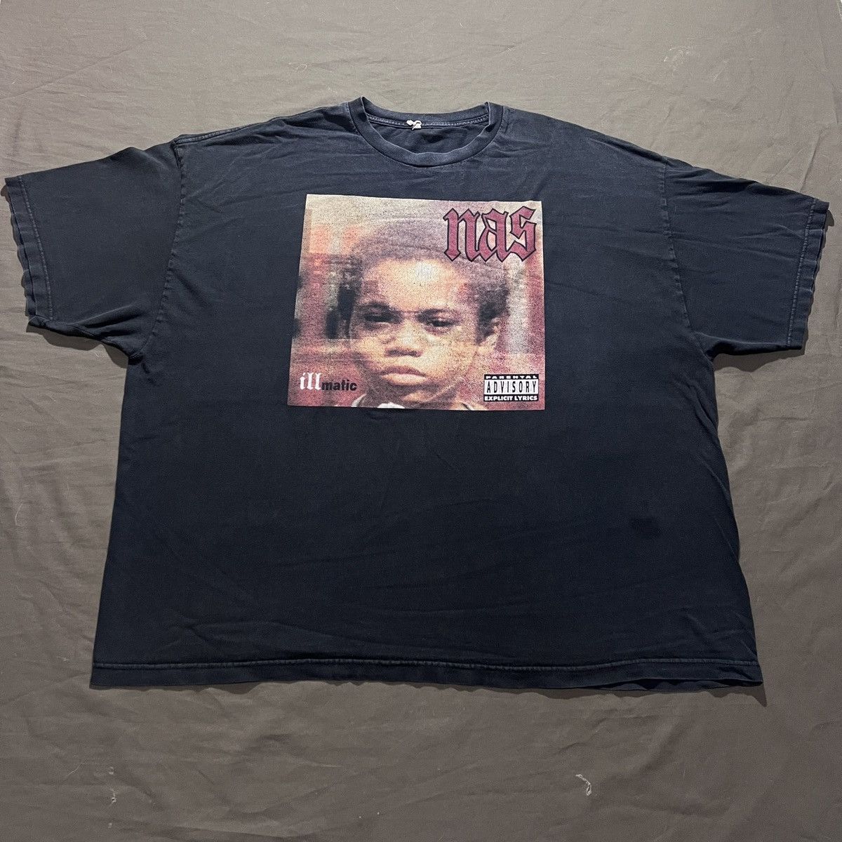 Nas Vintage Y2K Nas Illmatic Tee Faded Hip Hop 4XL oversized Size US XXL / EU 58 / 5 - 1 Thumbnail