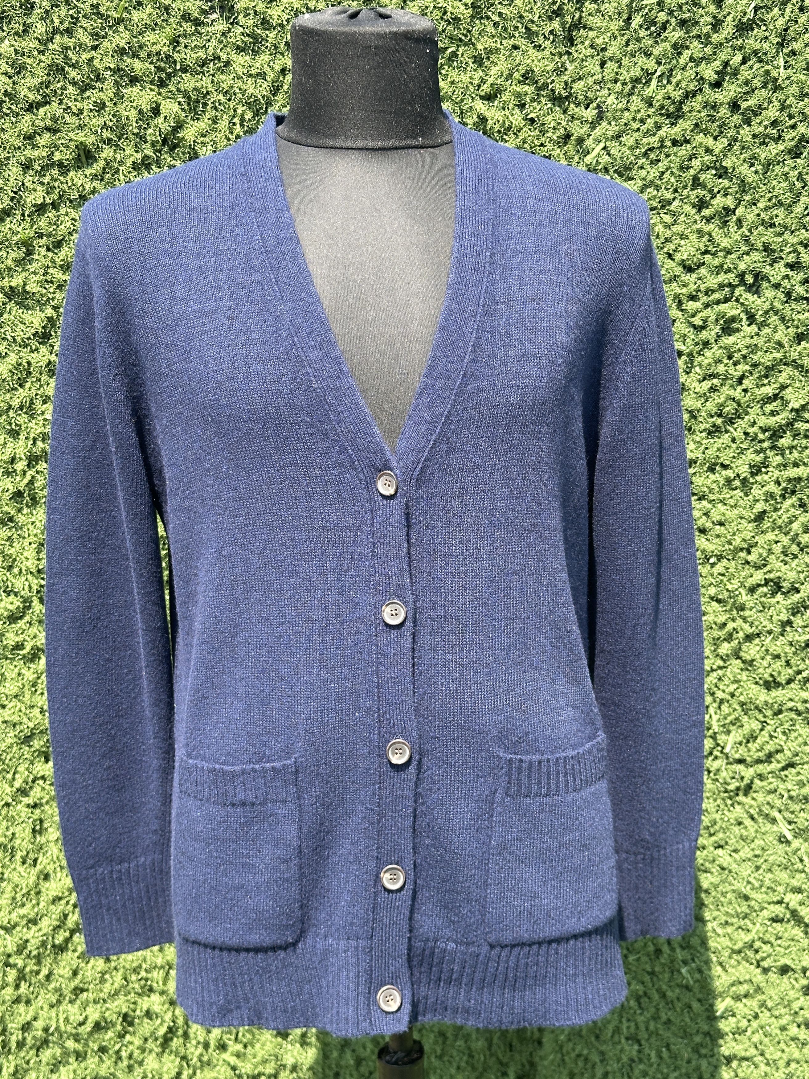 Designer Jenni Kayne Everyday Cashmere Knit Cashmere Wool Size L Size L / US 10 / IT 46 - 6 Thumbnail