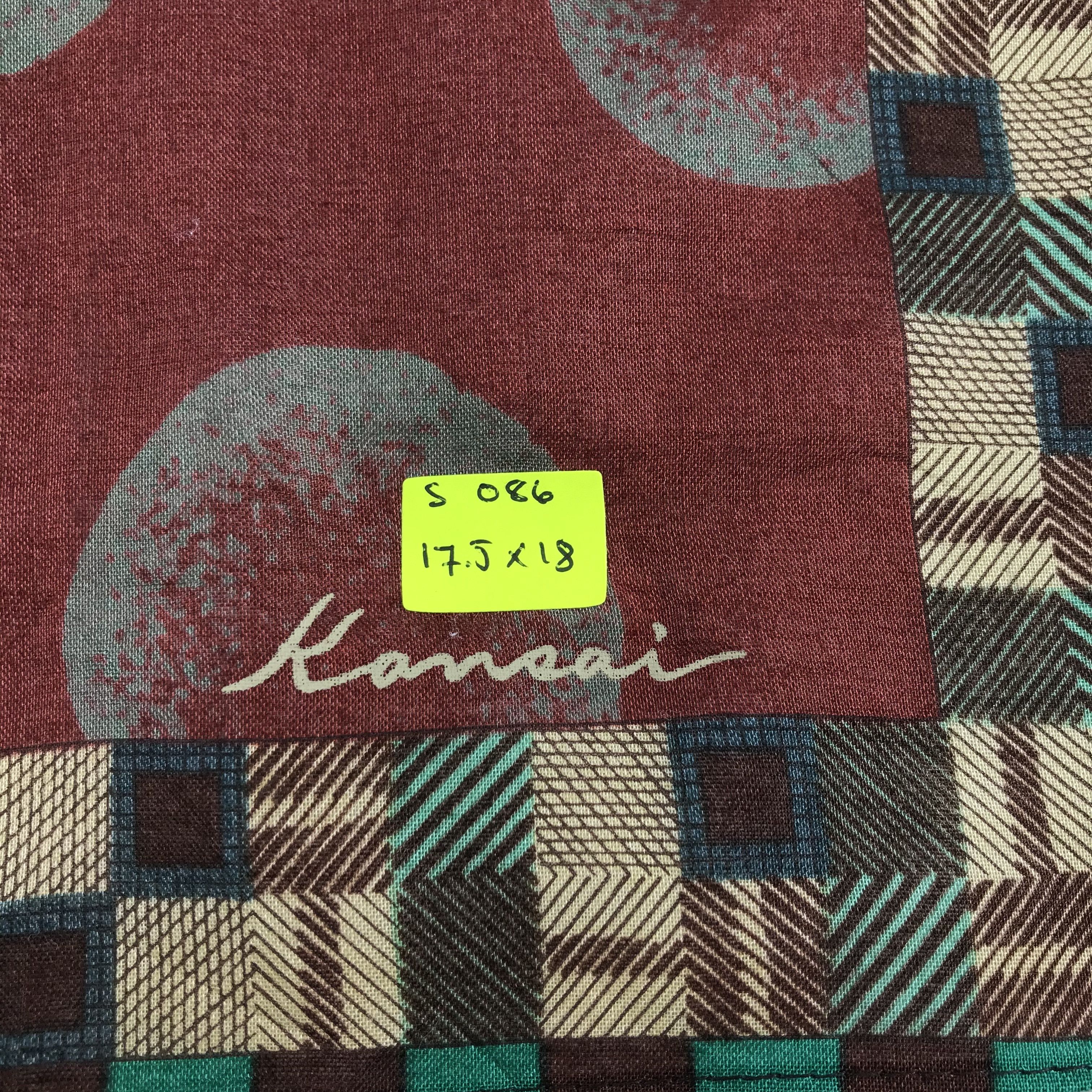 Kansai Yamamoto × Vintage Kansai Yamamoto Bandana / Handkerchief / Neckerchief - S086 Size ONE SIZE - 5 Thumbnail