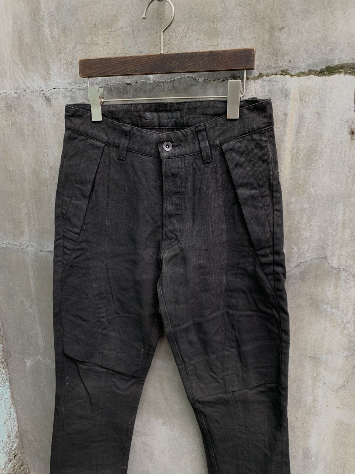 Julius FW2012-2013 “Resonance” Dark Coated Pants Size US 30 / EU 46 - 4 Thumbnail