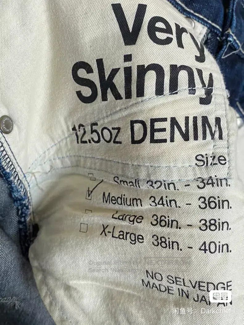 Wtaps Wtaps size M Blue Denim Jeans Size US 30 / EU 46 - 6 Thumbnail