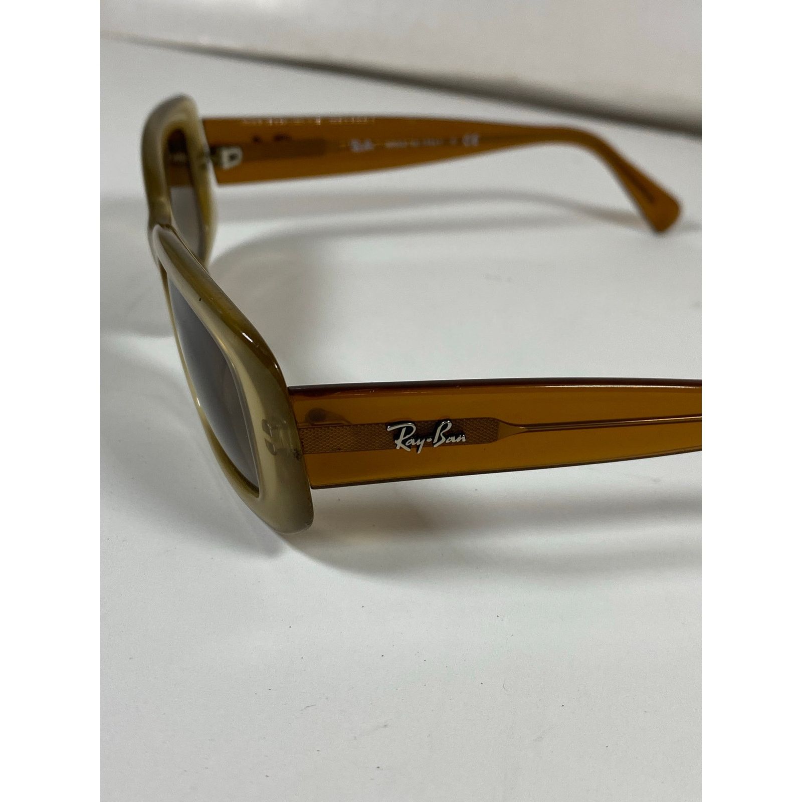 RayBan Ray-Ban RB4122 Women's Rectangle Sunglasses Size ONE SIZE - 4 Thumbnail