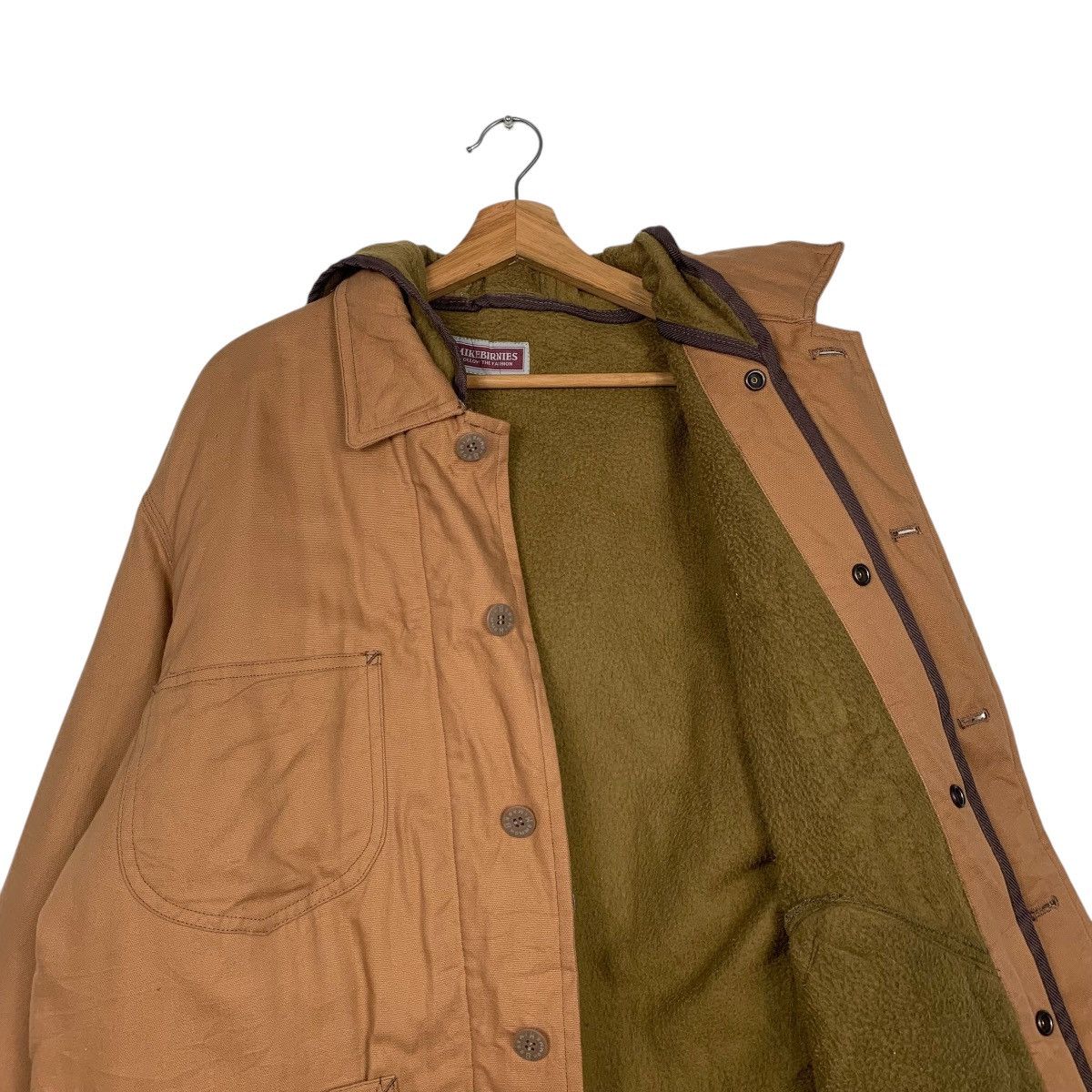 Japanese Brand Japanese Brand Mikebirnies Hooded Jacket Size US L / EU 52-54 / 3 - 11 Thumbnail
