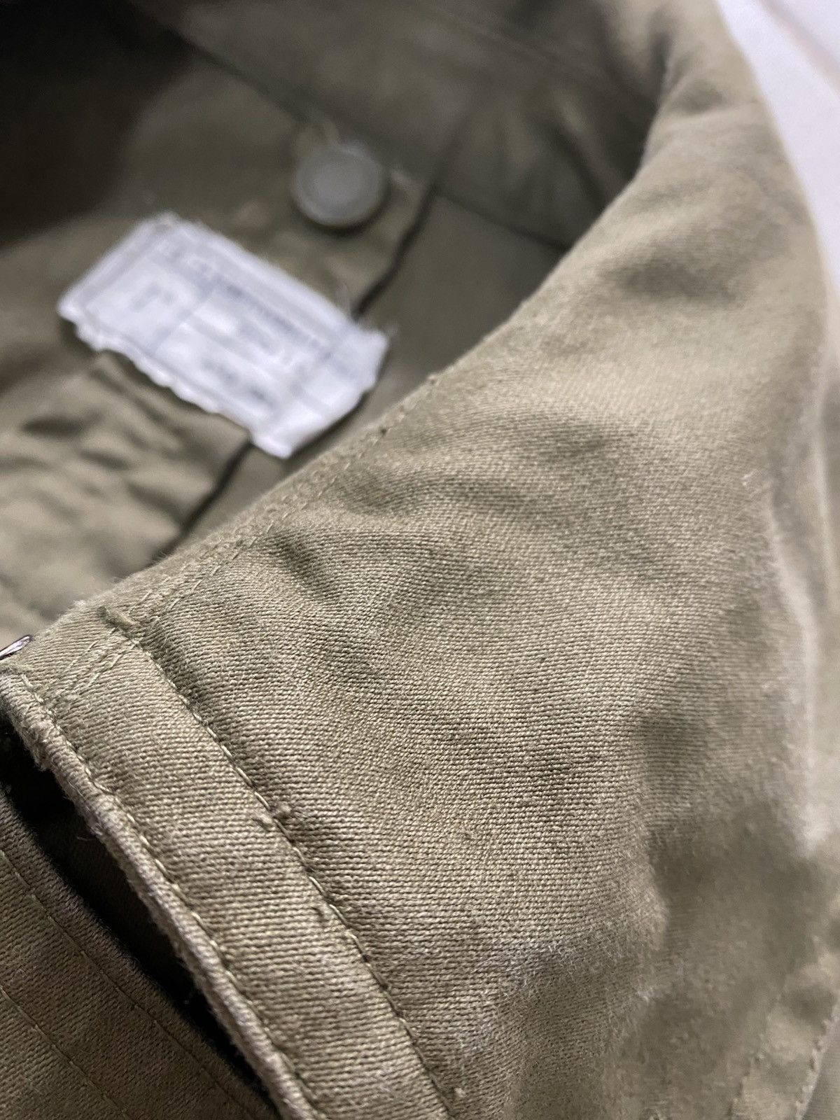 Vintage Vintage 1977 Spanish Army military Trench Coat Olive green Size US L / EU 52-54 / 3 - 12 Thumbnail