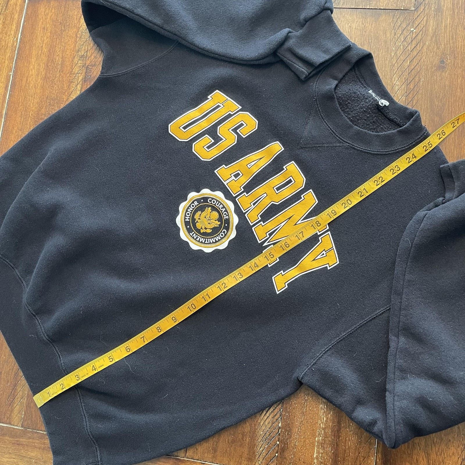 Jerzees US Army Sweatshirt Mens XL Crewneck Pullover Honor Courage Size US L / EU 52-54 / 3 - 7 Thumbnail