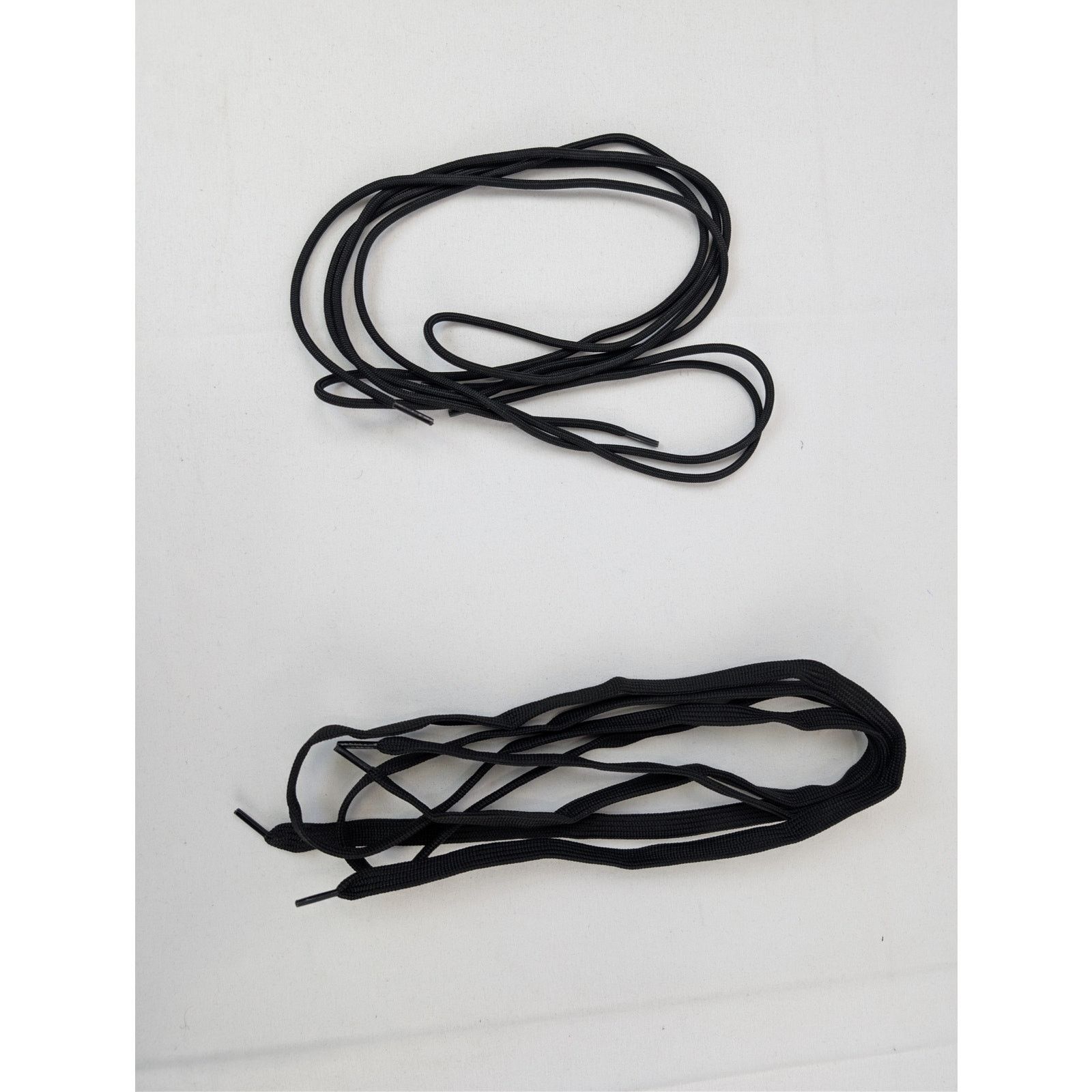 Christian Louboutin o1rshd1 Size: OS / Thick Waxy Cotton Laces in Black Size ONE SIZE - 2 Thumbnail