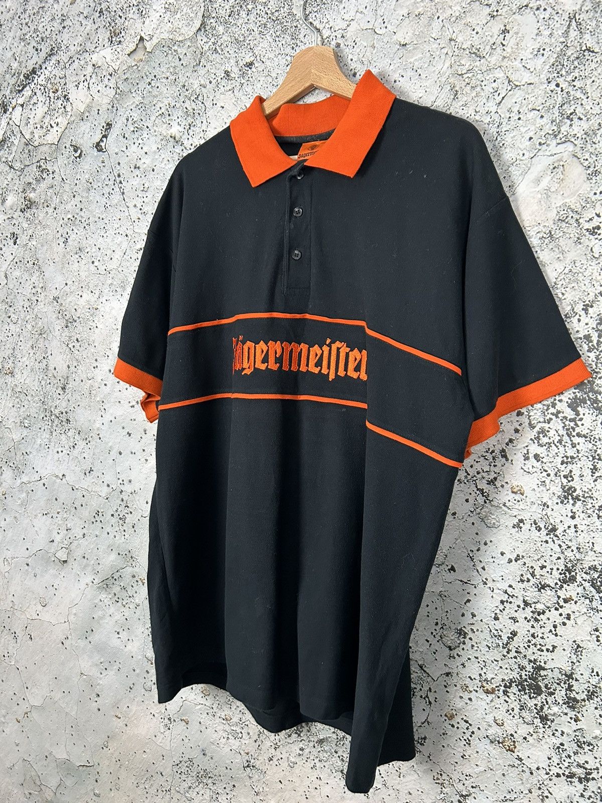 Vintage Vintage Jagermeister Promo Polo Shirt Streetwear Retro Size US XL / EU 56 / 4 - 2 Thumbnail