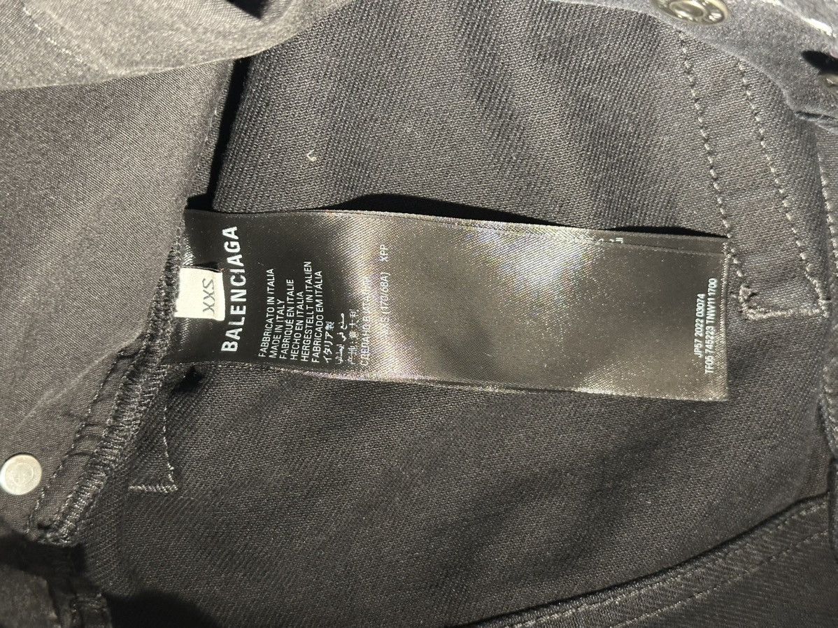 Balenciaga Balenciaga SS23 Black Graffiti baggy Size:XXS Size US 32 / EU 48 - 8 Thumbnail