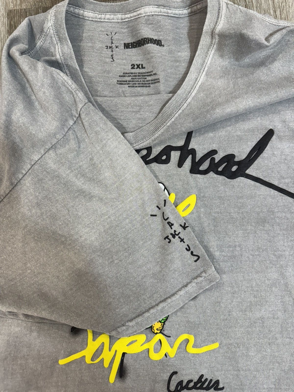 Neighborhood × Travis Scott TRAVIS SCOTT CACTUS JACK X NEIGHBORHOOD CAROUSEL T-SHIRT XXL Size US XXL / EU 58 / 5 - 6 Thumbnail