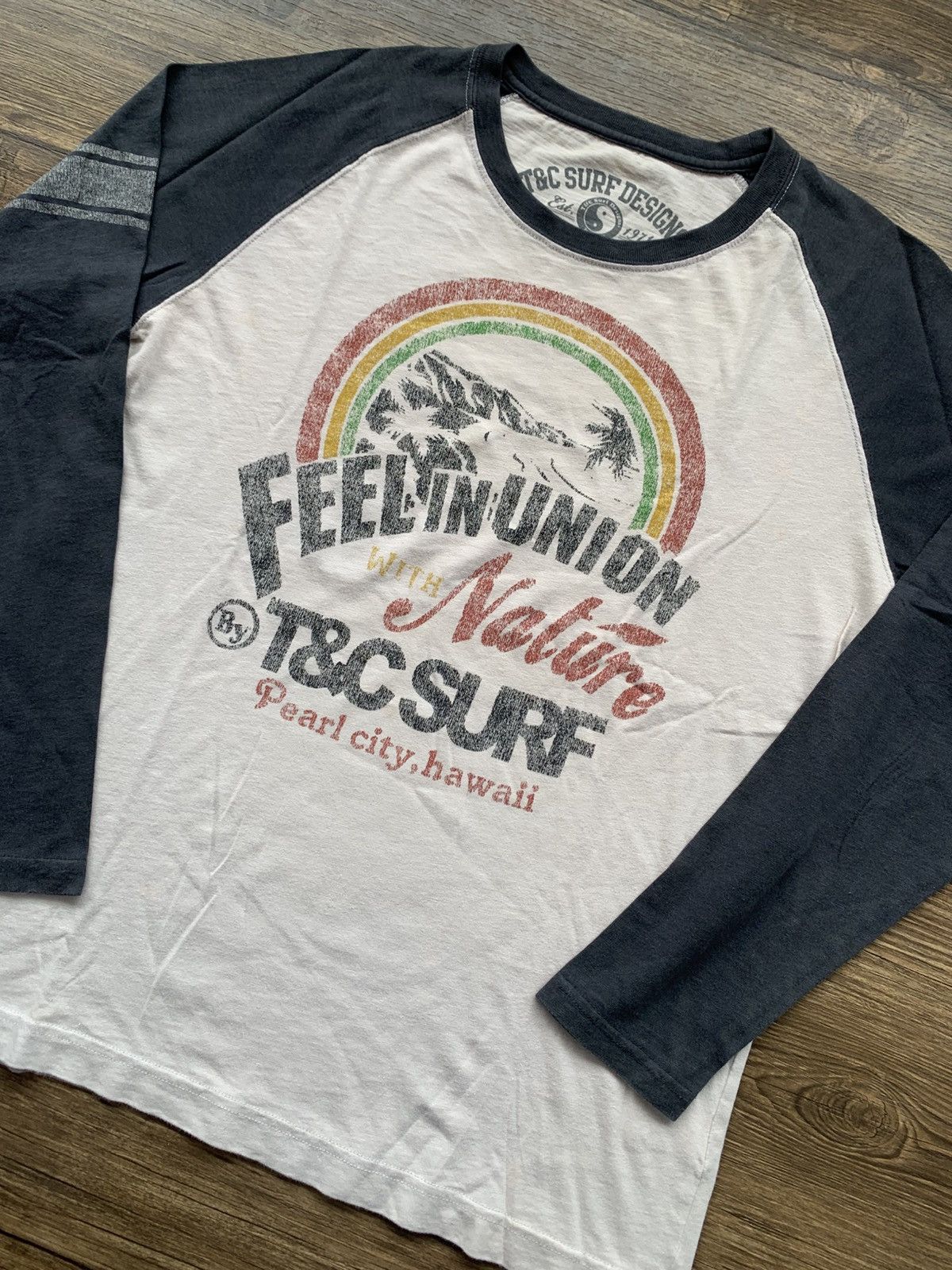 Japanese Brand 2000s japanese archive t&c surf designs y2k longsleeve tee Size US M / EU 48-50 / 2 - 1 Thumbnail