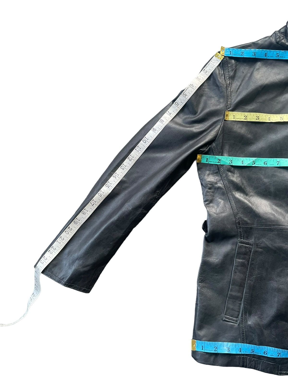 Japanese Brand The Suit Company Leather Coat Jacket Size US M / EU 48-50 / 2 - 12 Thumbnail
