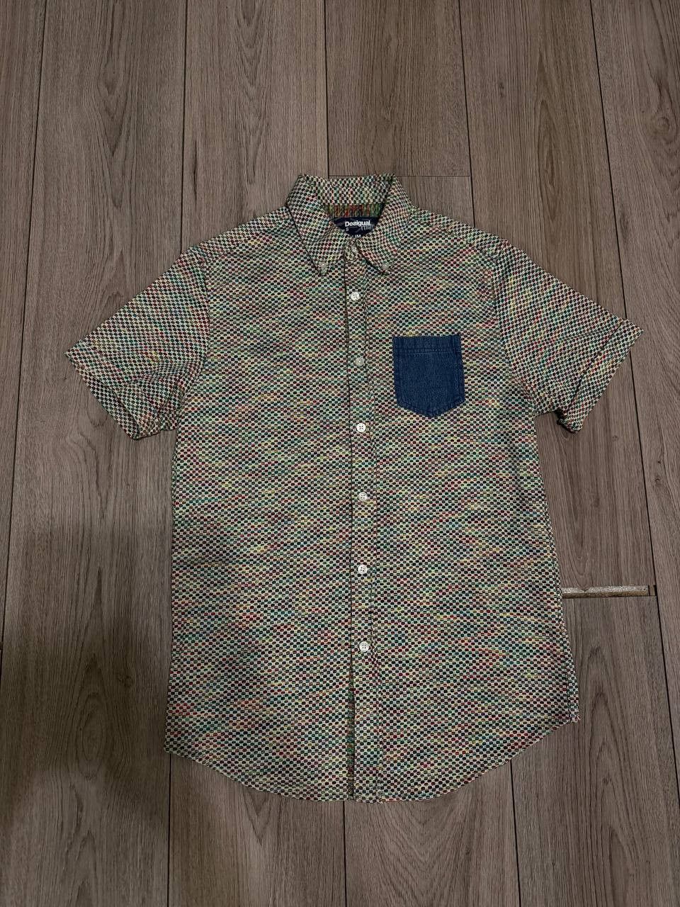 Desigual Desigual Shirt Mens Short Sleeve Size S Avant-Garde Size US S / EU 44-46 / 1 - 1 Thumbnail