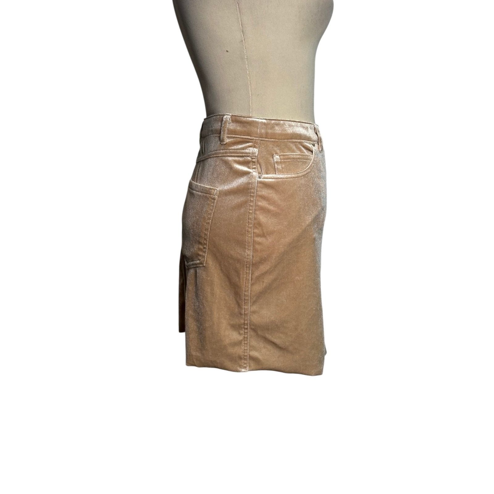 Forever 21 Forever 21 beige suede mini skirt size Large Size 30" / US 8 / IT 44 - 5 Thumbnail