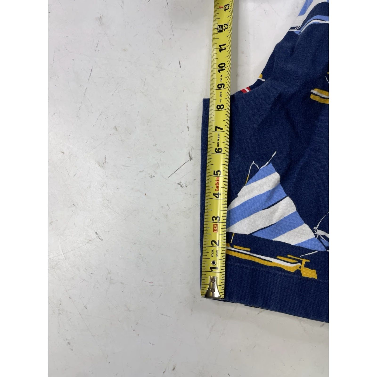 Brooks Brothers Brooks Brothers Bermuda Shorts Nautical Print Sailing Boat AOP Summer Men’s 38 Blue Cotton Spandex Lightweight Pockets Regular 38 Mens Size US 38 / EU 54 - 5 Thumbnail