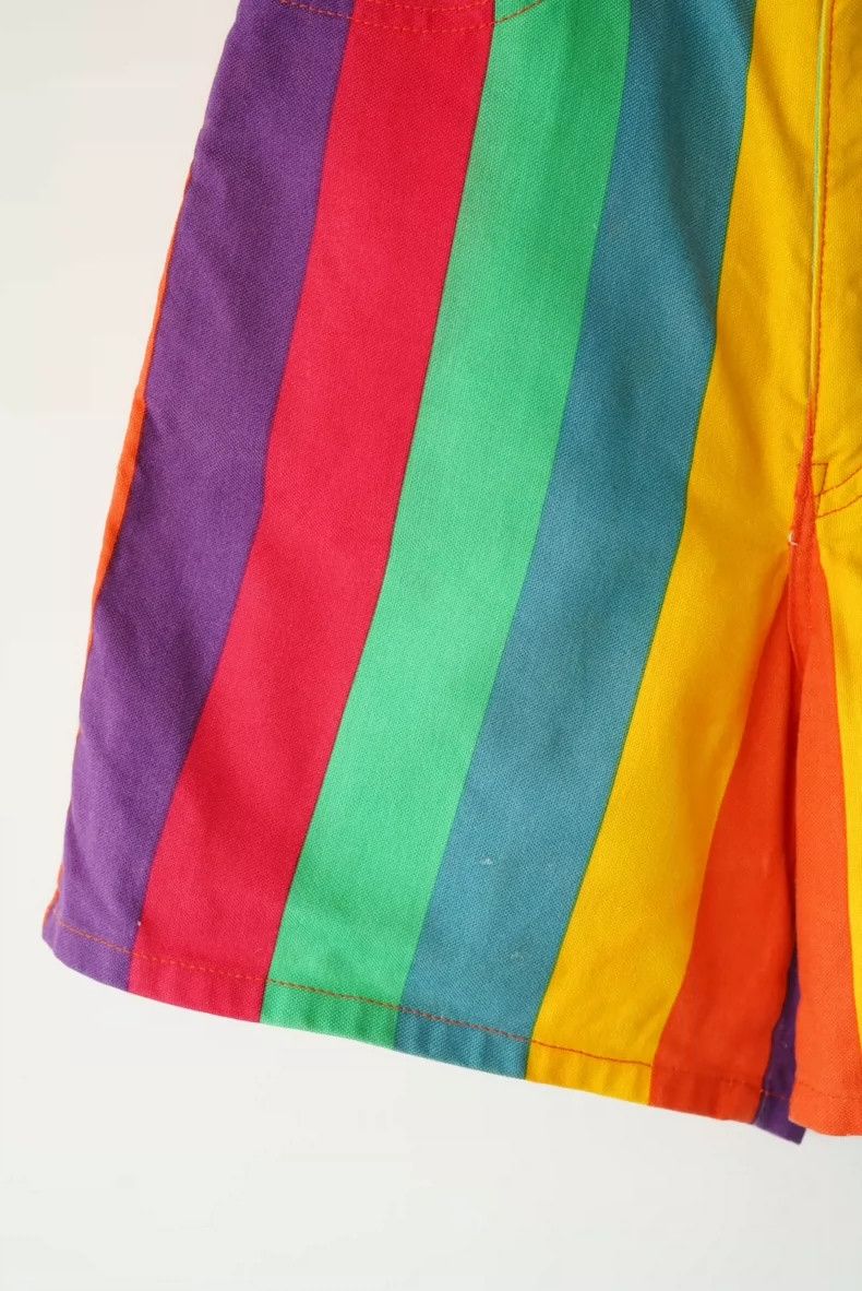 Kenzo KENZO size63cm Hokusai rainbow pants in the 1980s Size 27" / US 4 / IT 40 - 4 Thumbnail