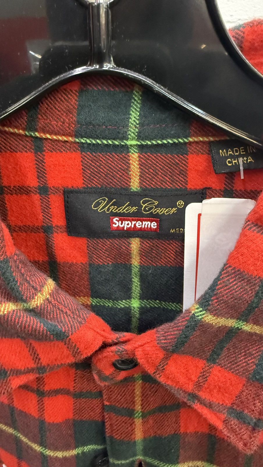 Supreme Supreme x undercover short sleeve flannel Size US M / EU 48-50 / 2 - 2 Thumbnail