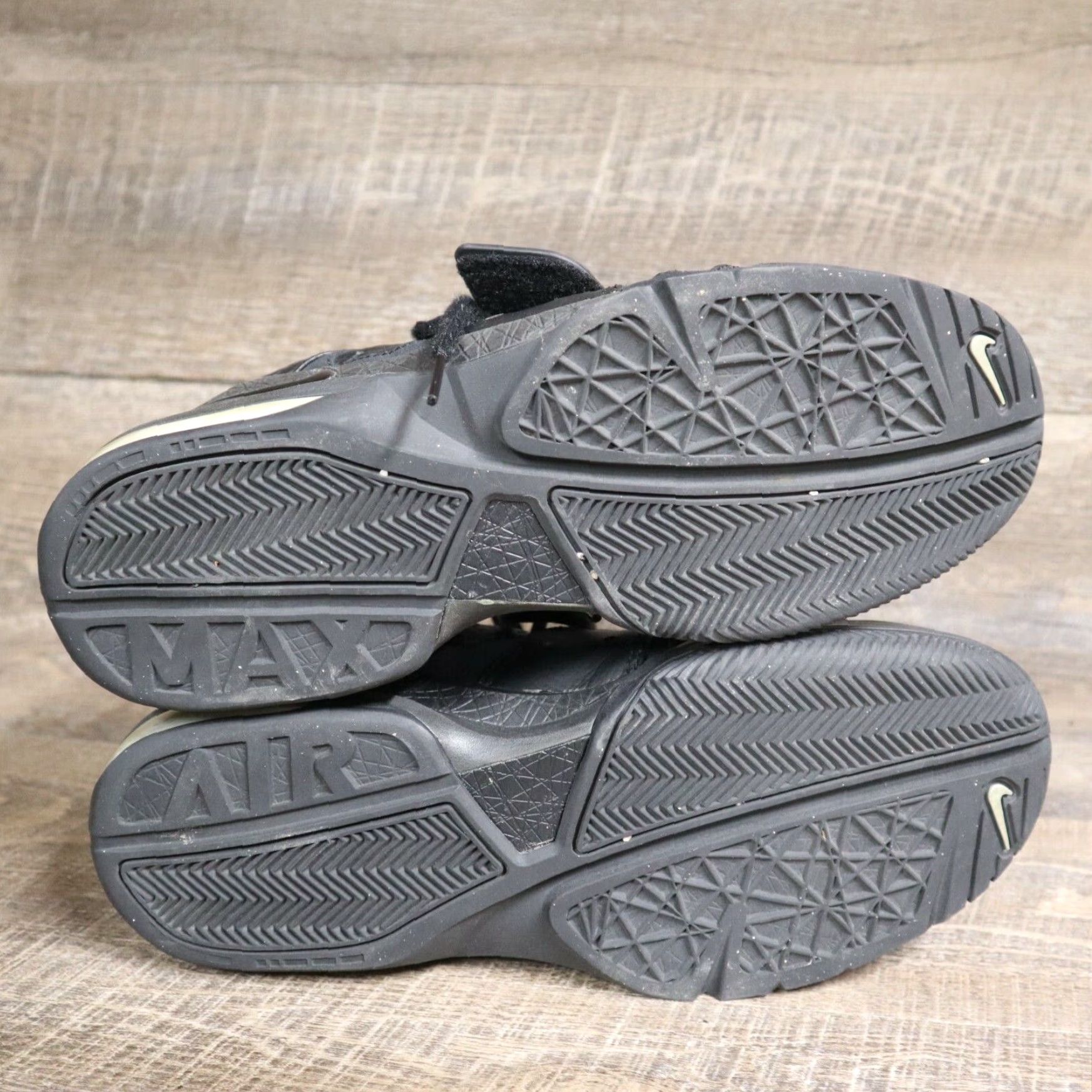 Nike Nike Air Force 1 "OPERATE MAX" Black Leather Basketball Shoes Size 11.5 Mens Retro Size US 12 / EU 45 - 7 Thumbnail