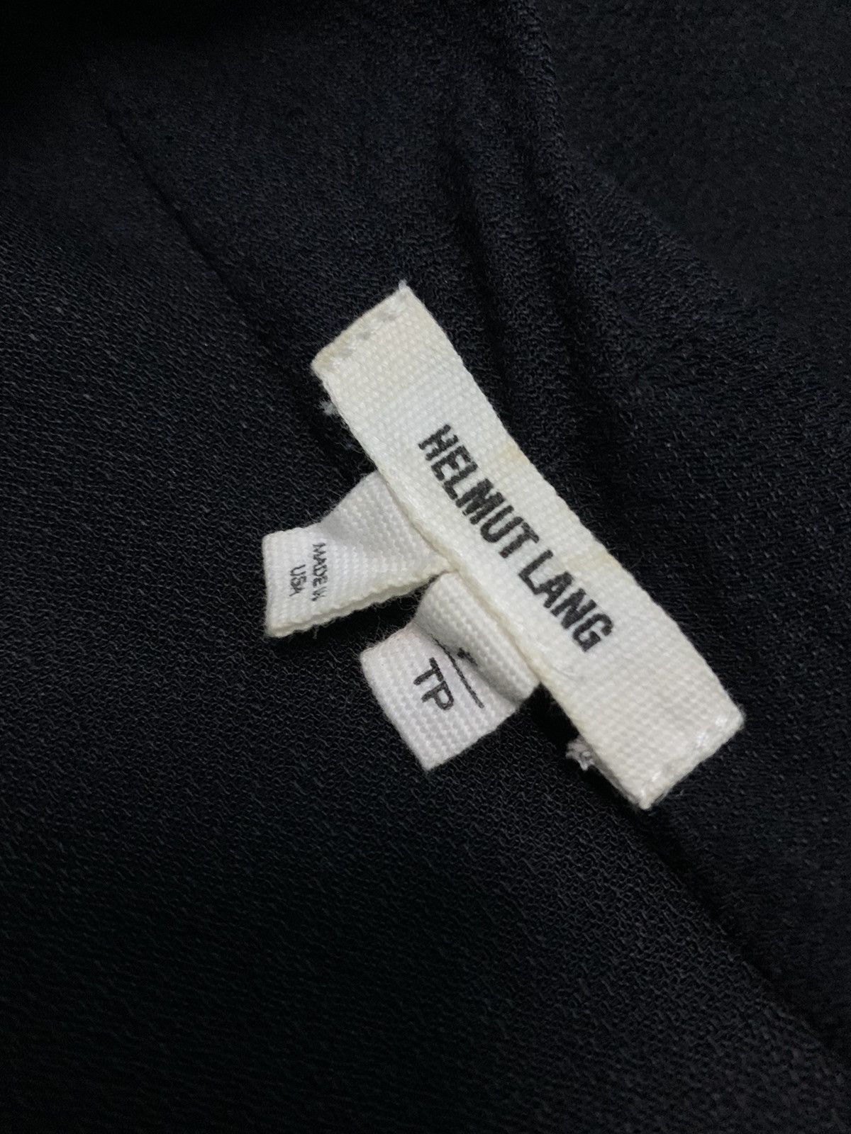 Helmut Lang 💥Helmut Lang Tank Top Shirt Black Size S / US 4 / IT 40 - 6 Thumbnail