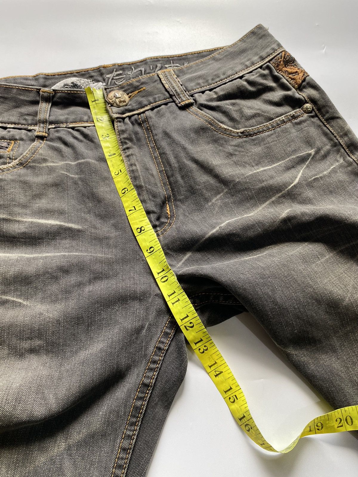 Japanese Brand × Le Grande Bleu (L.G.B.) Japanese brand big train embroidery wash Size US 34 / EU 50 - 11 Thumbnail