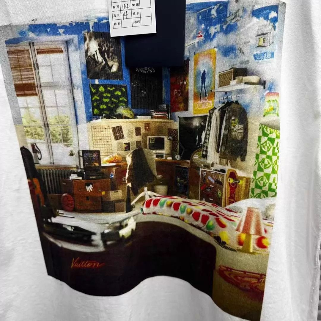 Louis Vuitton LV Oil Painting Short Sleeve Tee M BNWT Size US M / EU 48-50 / 2 - 3 Thumbnail