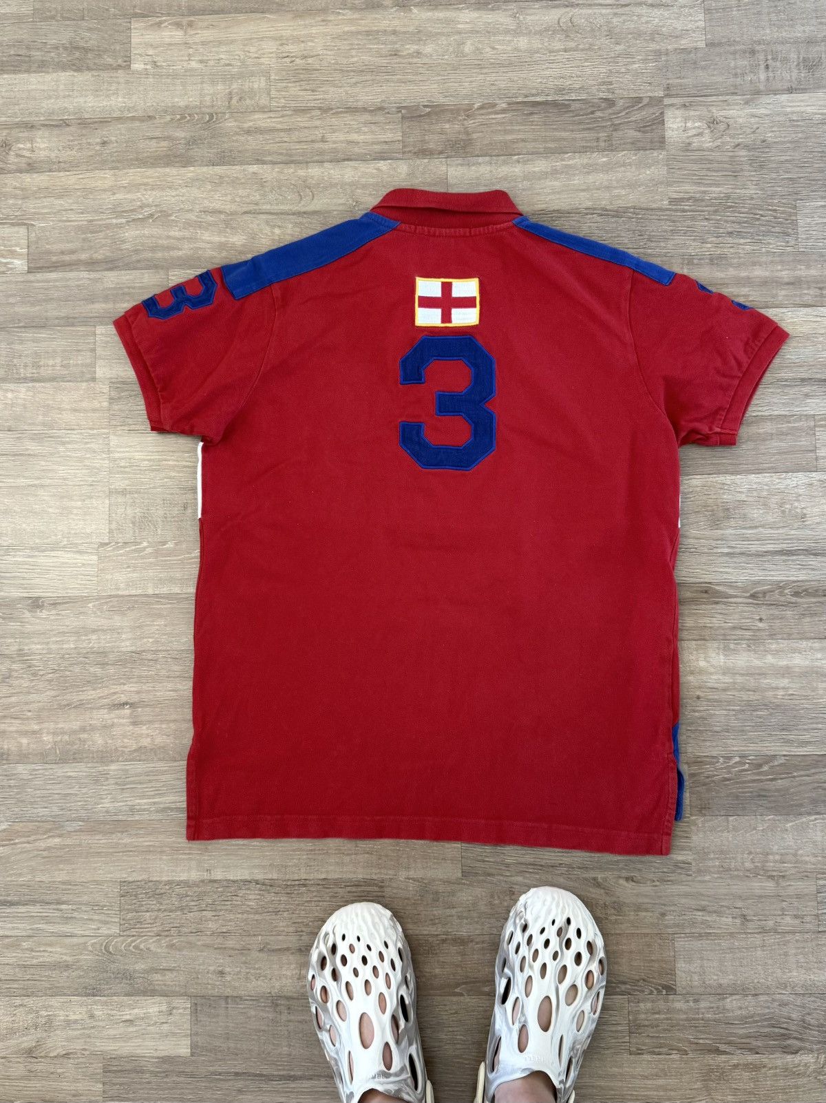 U.S. Polo Assn. VINTAGE Y2K U.S POLO ASSN ENGLAND CHIEF KEEF POLO RAP SHIRT Size US L / EU 52-54 / 3 - 8 Thumbnail
