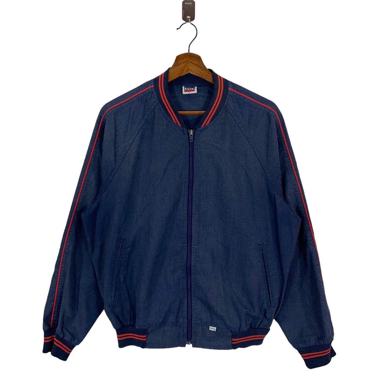 VINTAGE LEVIS OLYMPIC COTTON ZIPPER JACKET