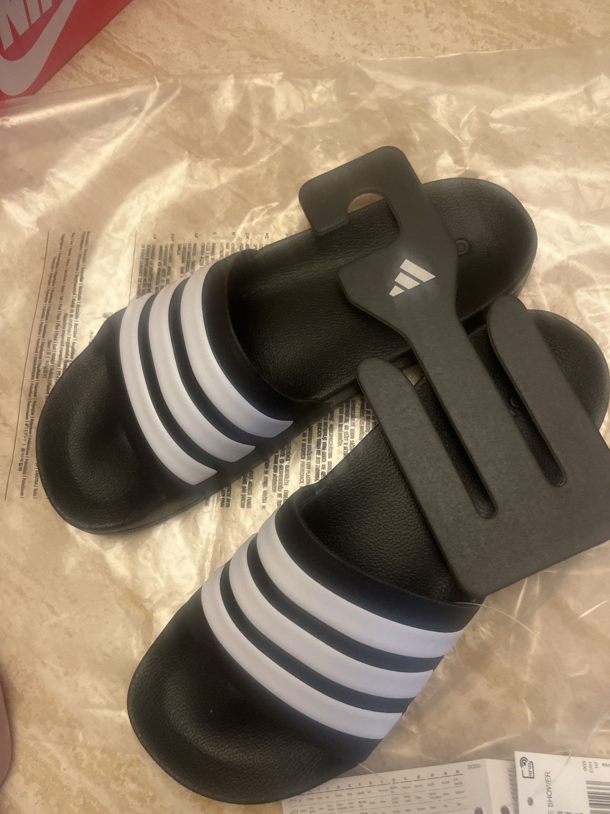 Adidas Adilette Shower Slides Size US 10 / EU 43 - 10 Thumbnail