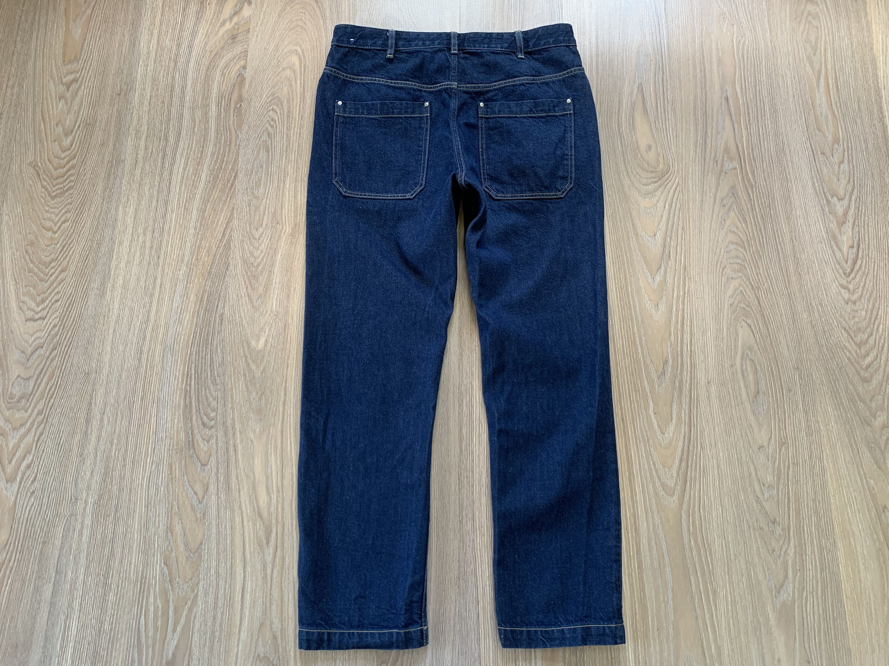 Zara Zara Mens Navy Blue Jeans Size US 32 / EU 48 - 3 Thumbnail