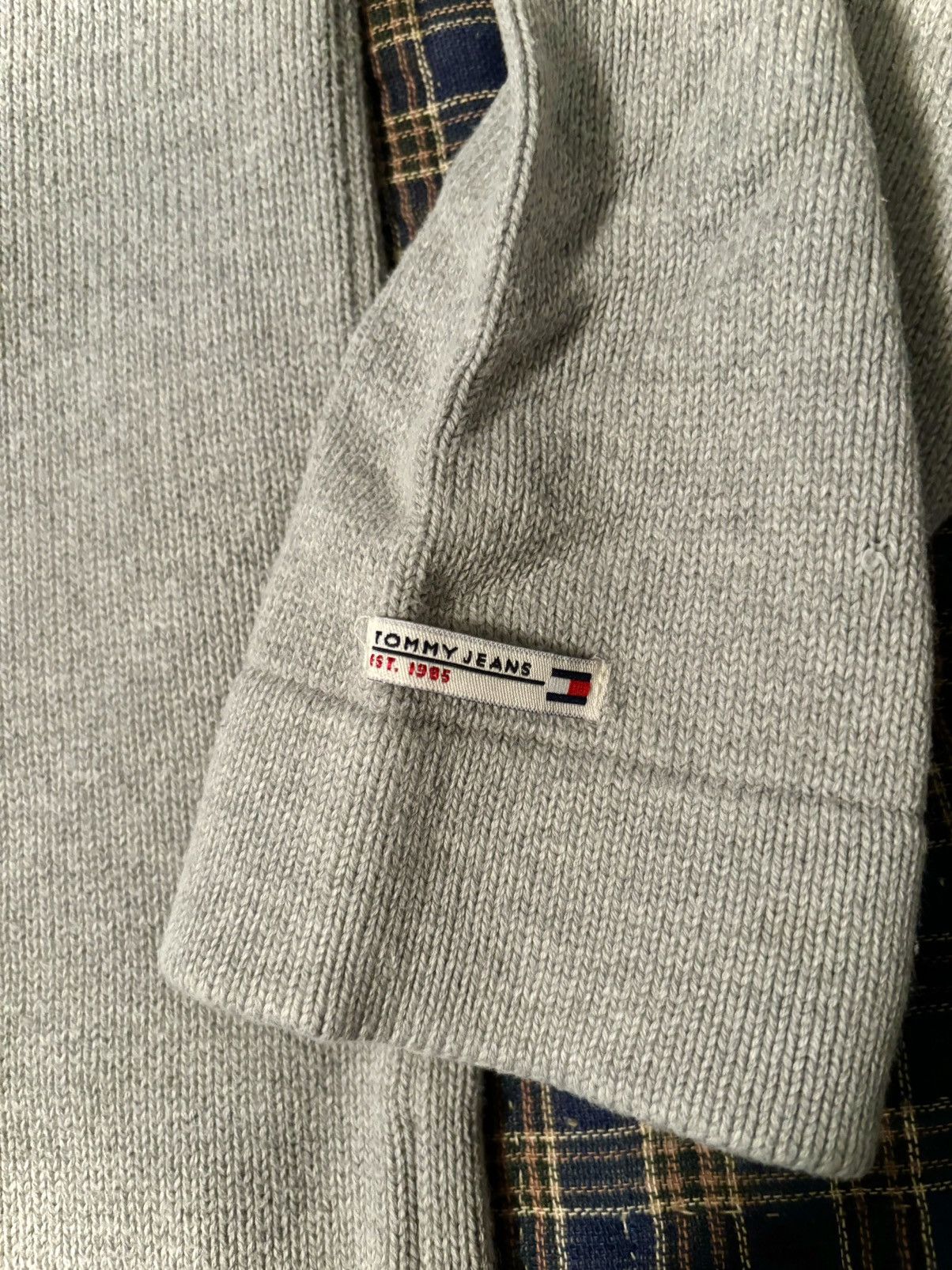 Tommy Hilfiger Tommy Jeans Knit Sweater Logo Stripe Colorblock Jumper Vtg Size US M / EU 48-50 / 2 - 4 Thumbnail