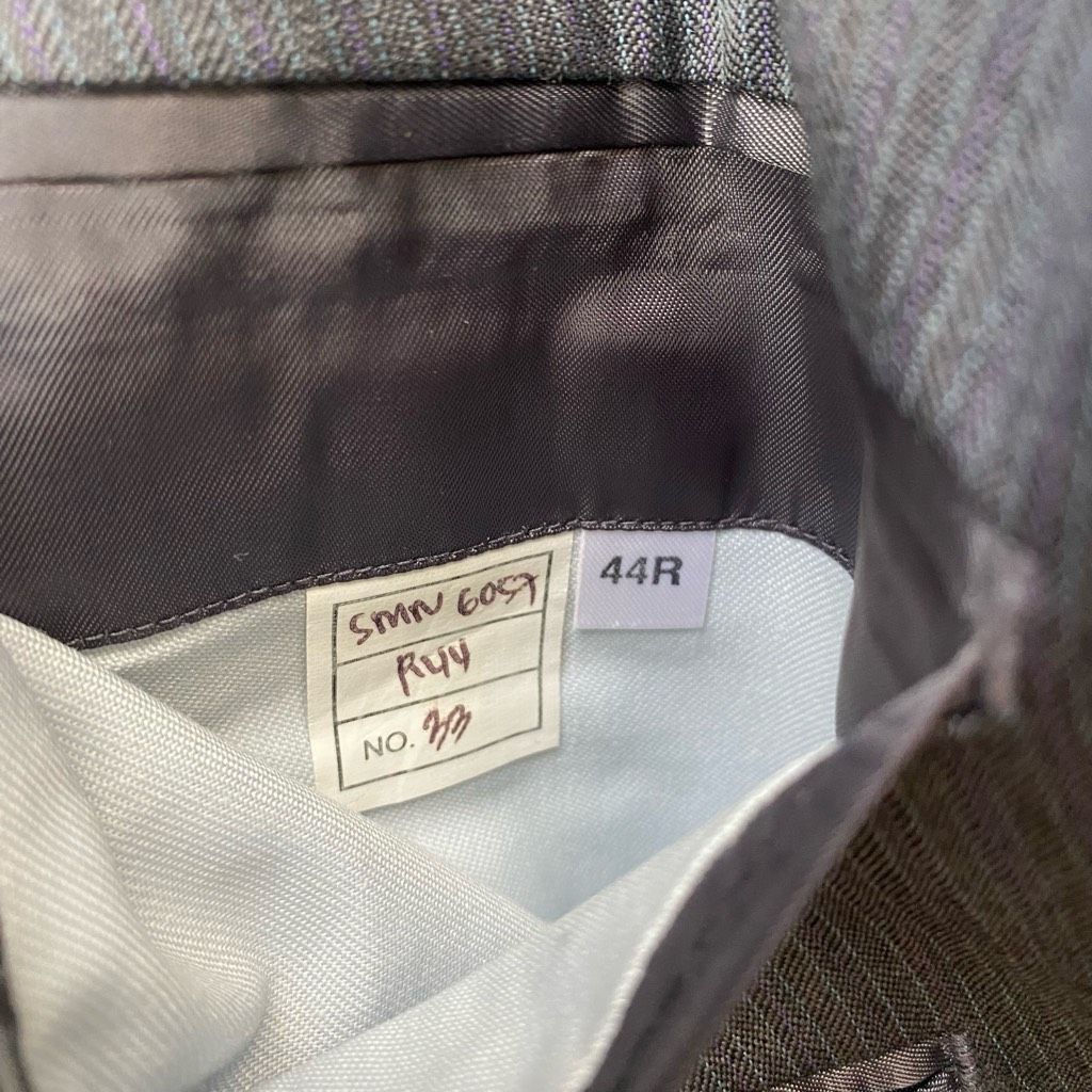 Other J Lawrence for men 44R 2 piece 100% wool suit 38/32 pants gr Size 44R - 9 Thumbnail