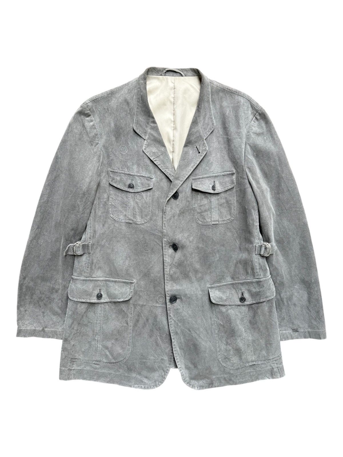 Lanvin 💥Offer me💥 LANVIN Suede Adjustable Waist Jacket Size US M / EU 48-50 / 2 - 1 Thumbnail