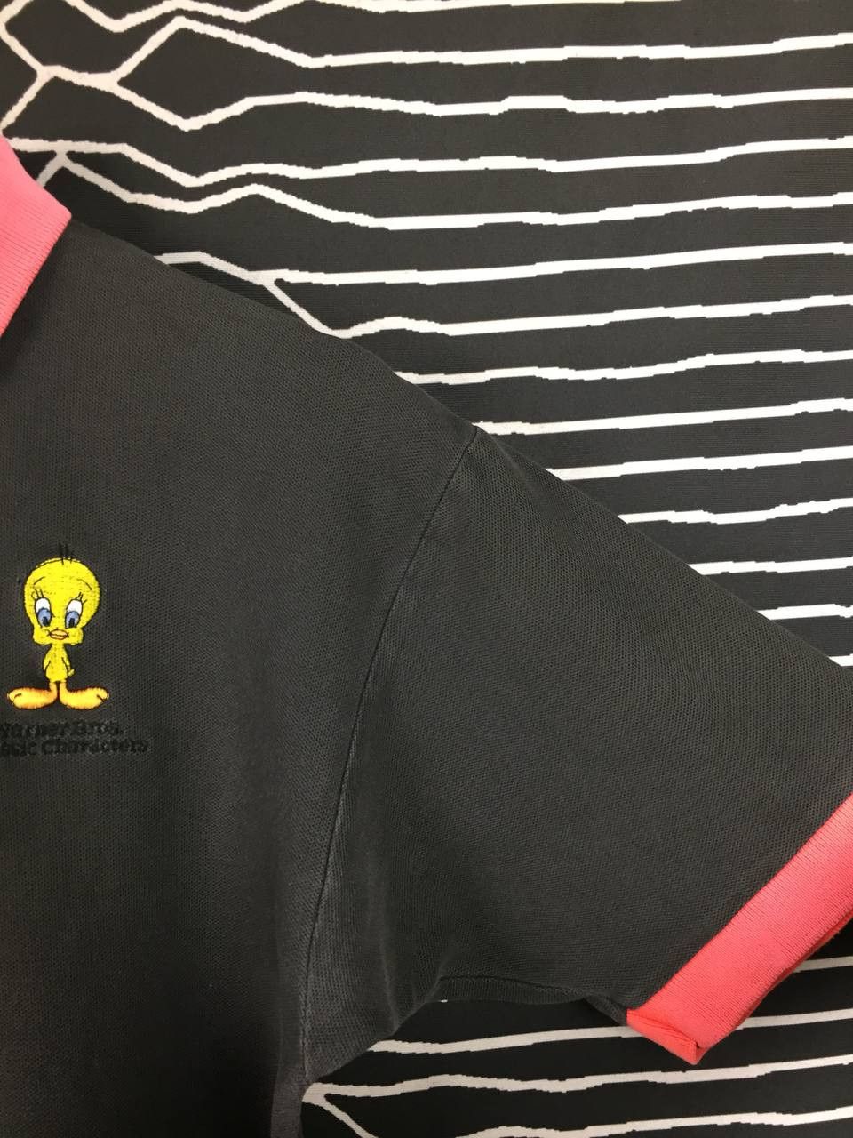 Warner Bros Vtg Warner Bros Classic Character The Looney Tunes Polo Tee Size US S / EU 44-46 / 1 - 5 Thumbnail