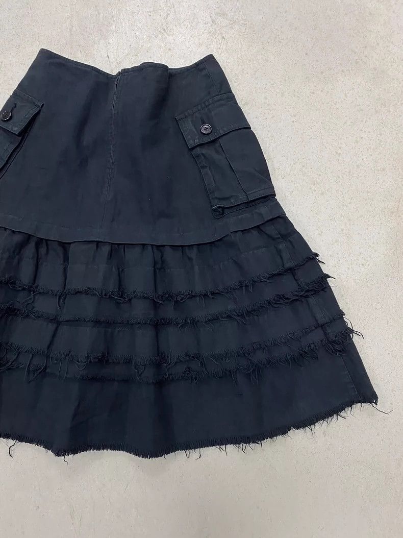 Comme des Garcons Comme des garcons size os Destroy the cargo cake skirt 250 Size 31" - 4 Thumbnail